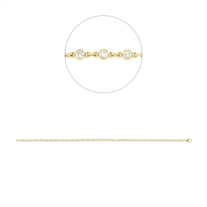 Armband 18 kt GG