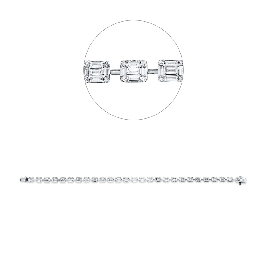 Armband 18 kt WG