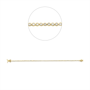 Armband Zarge 18 kt GG