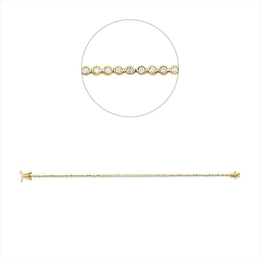 Armband Zarge 18 kt GG