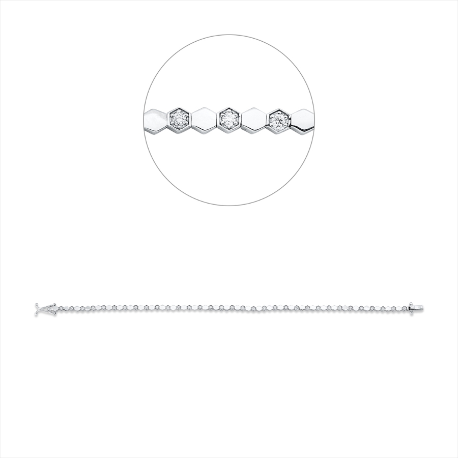 Armband 14 kt WG