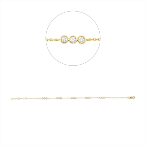 Armband 18 kt GG
