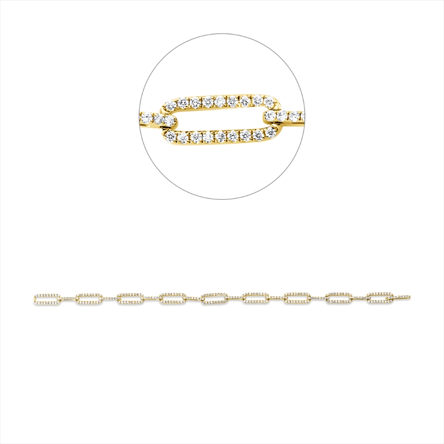 Armband 18 kt GG