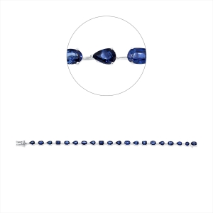 Armband 950 Pt WG+P950