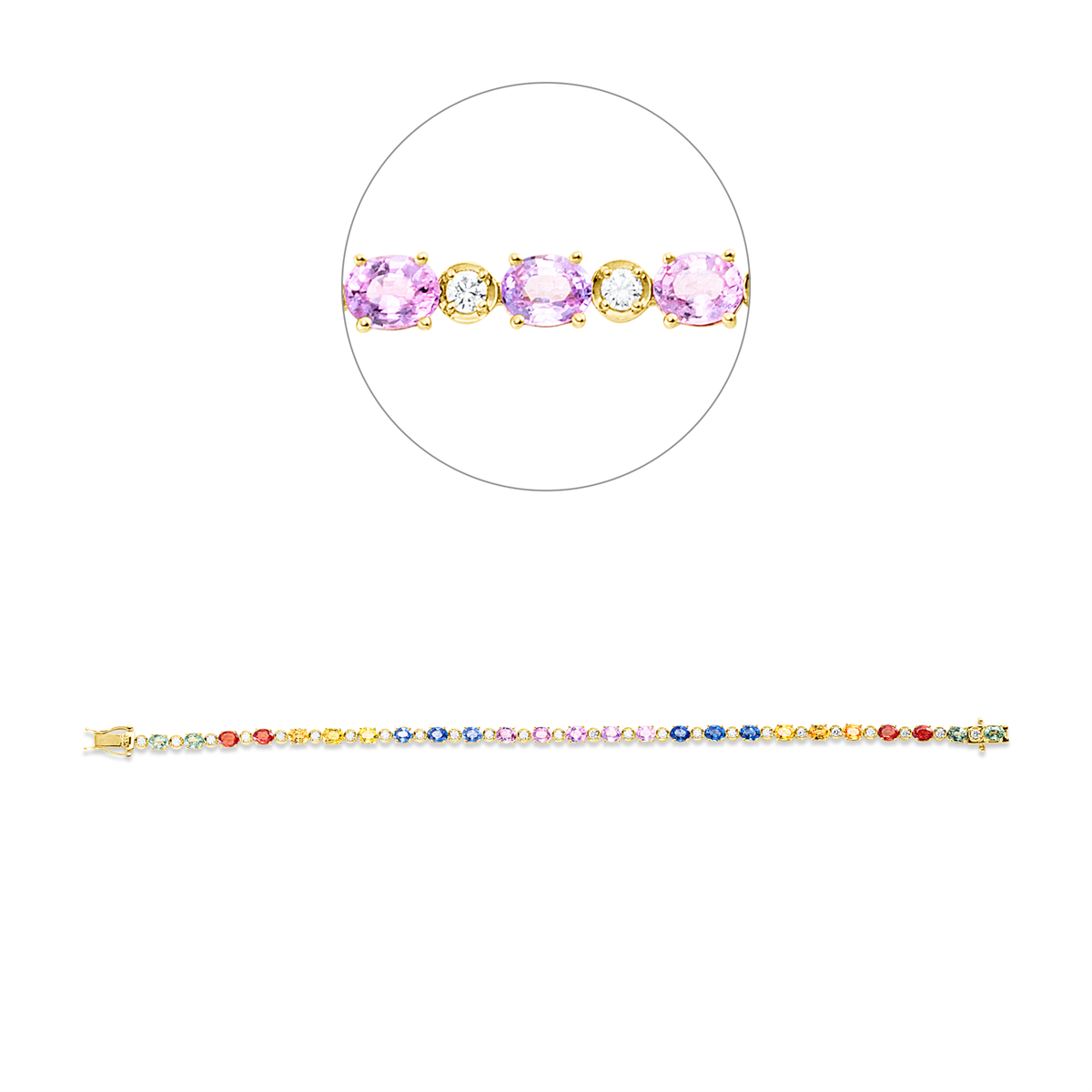 Armband 18 kt GG