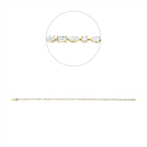 Armband 18 kt GG