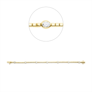 Armband Zarge 18 kt GG