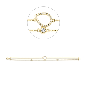 Armband 18 kt GG