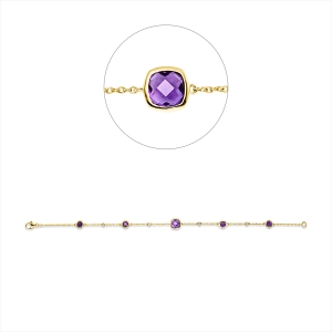 Armband 18 kt GG