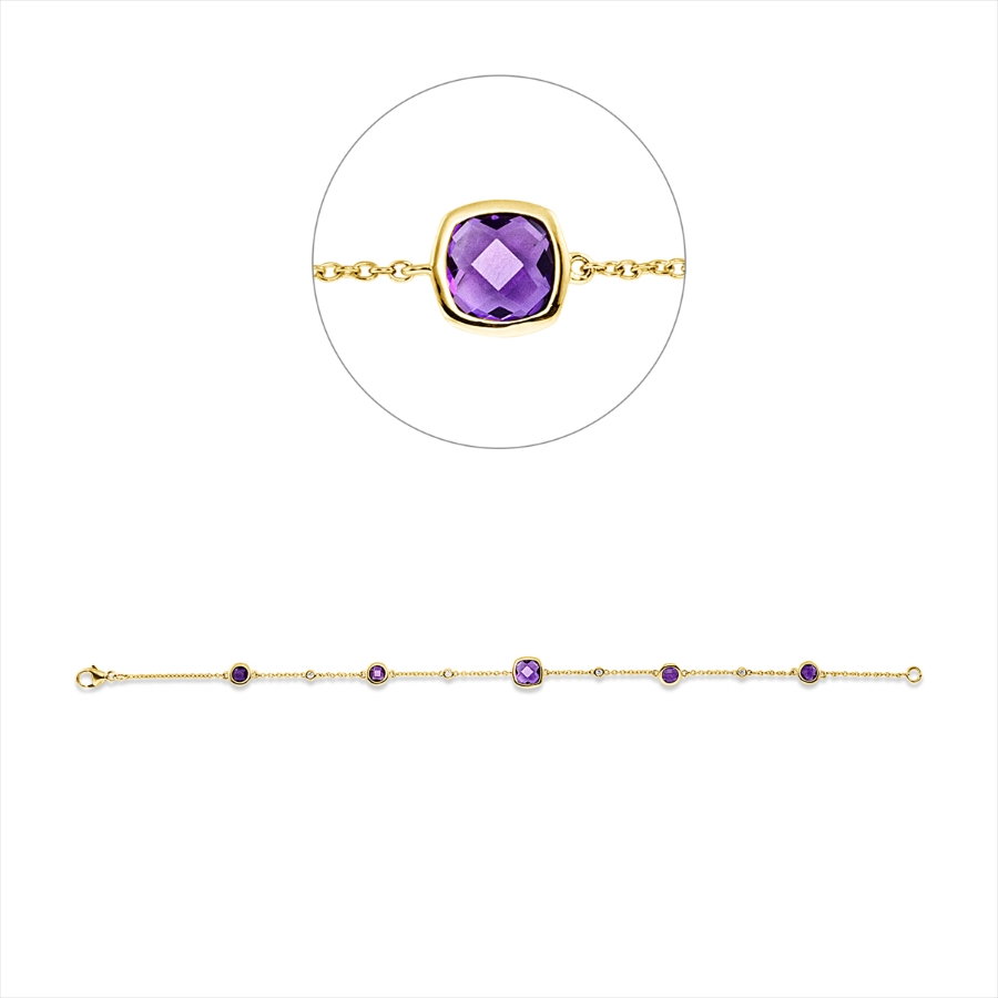 Armband 18 kt GG