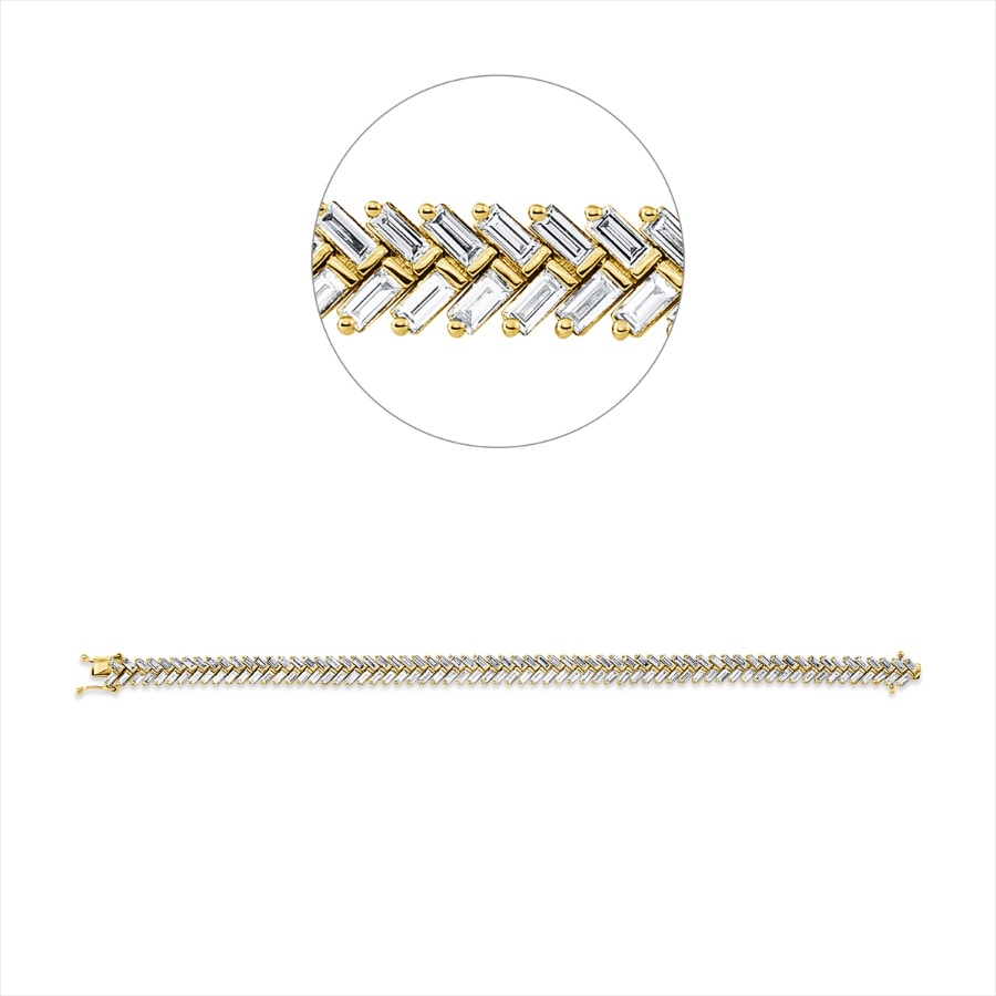 Armband 14 kt GG