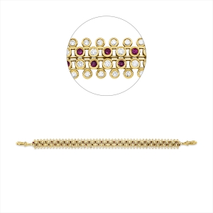 Armband 14 kt GG