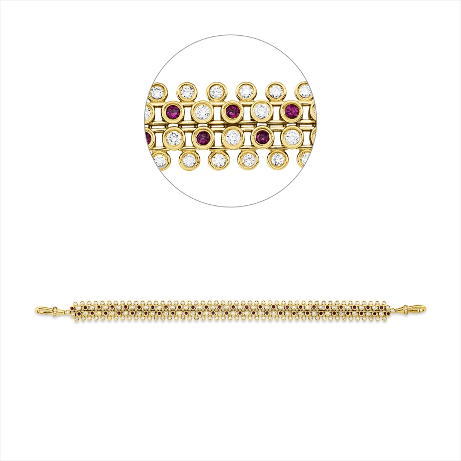 Armband 14 kt GG