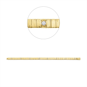 Armband Zarge 14 kt GG