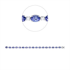 Armband 950 Pt WG+P950