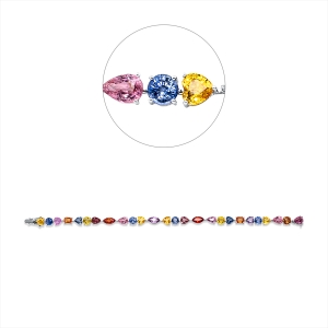Armband 18 kt WG
