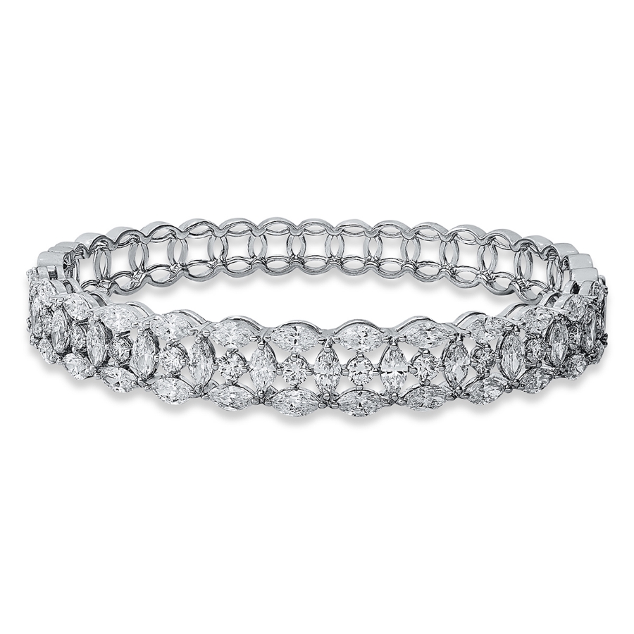 Armreif 18 kt WG