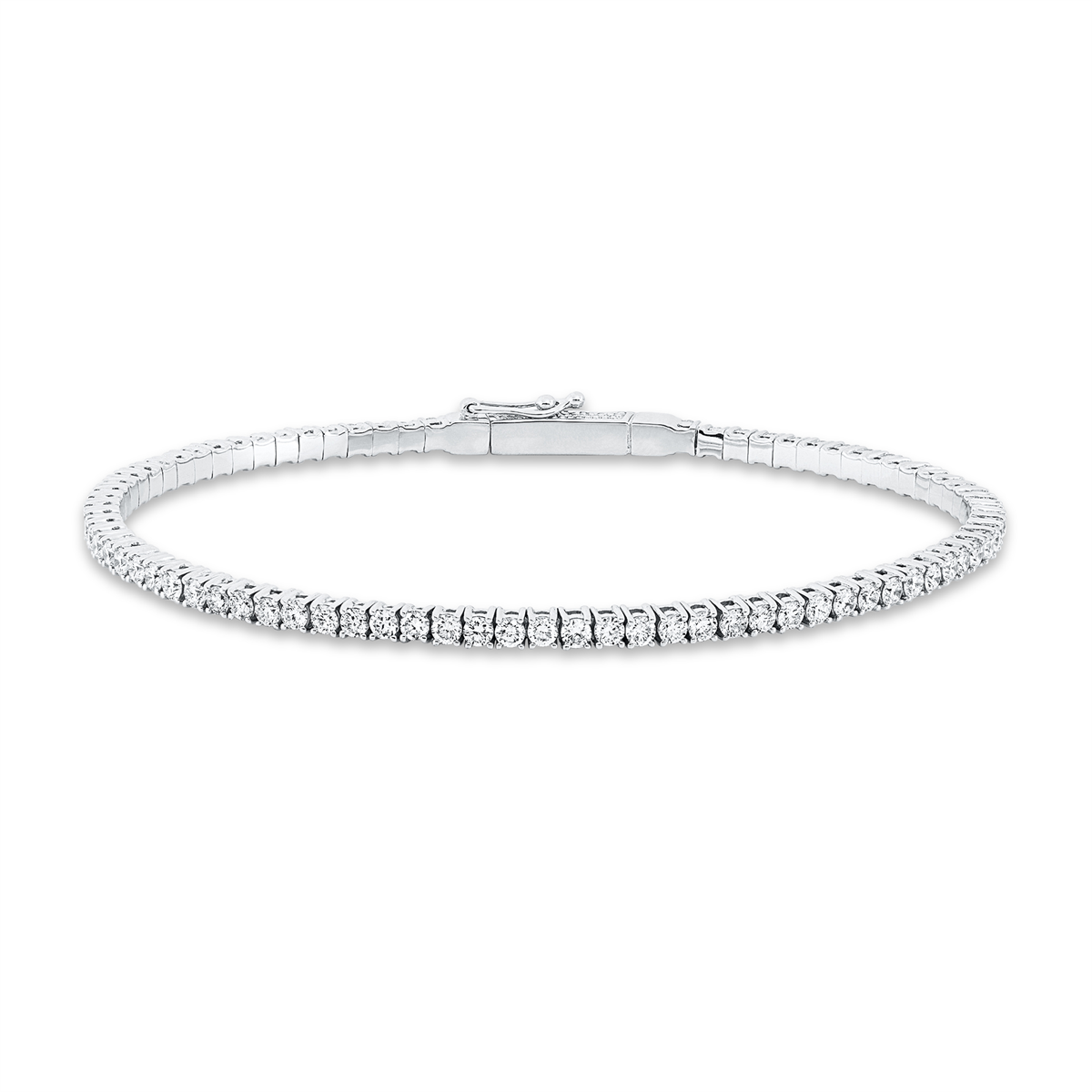 Tennisarmband  18kt Weißgold mit 2,28ct Diamanten
