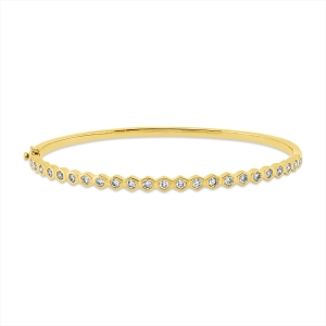 Armreif 18 kt GG+WG