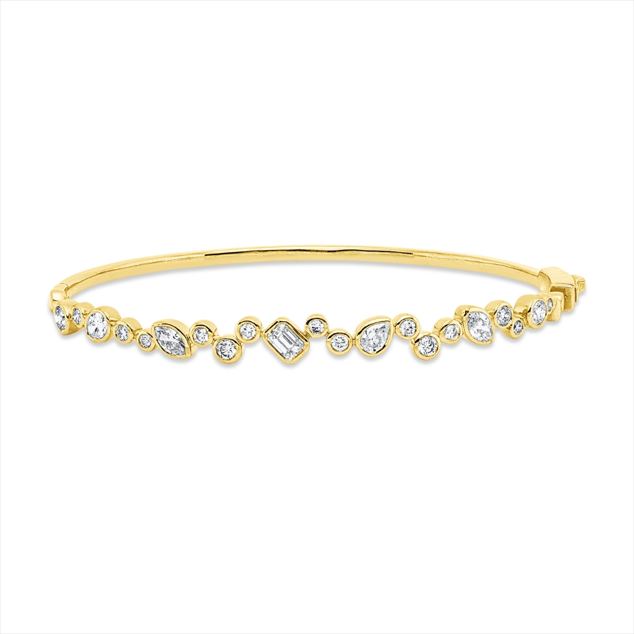 Armreif Zarge 18 kt GG