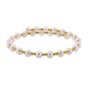 Armreif  18kt Gelbgold mit 0,00ct Diamanten