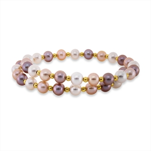 Armreif  18kt Gelbgold mit 0,00ct Diamanten