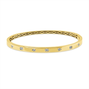 Armreif Zarge 18 kt GG