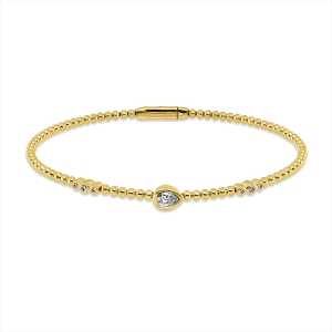 Armreif Zarge 18 kt GG