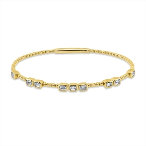 Armreif Zarge 18 kt GG