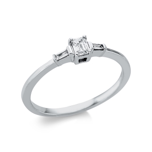 Ring 4er-Krappe 18 kt GG