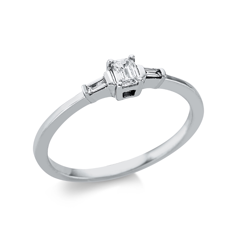 Ring 4er-Krappe 18 kt GG