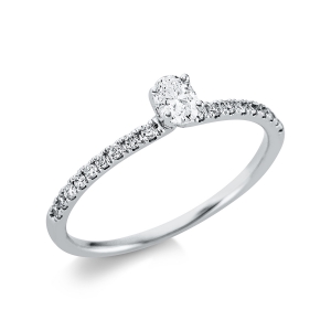 Ring 4er-Krappe 18 kt GG