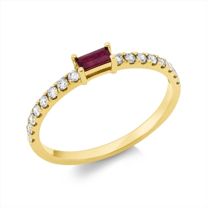 Ring 18 kt GG