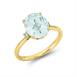 Ring 4er-Krappe 18 kt GG