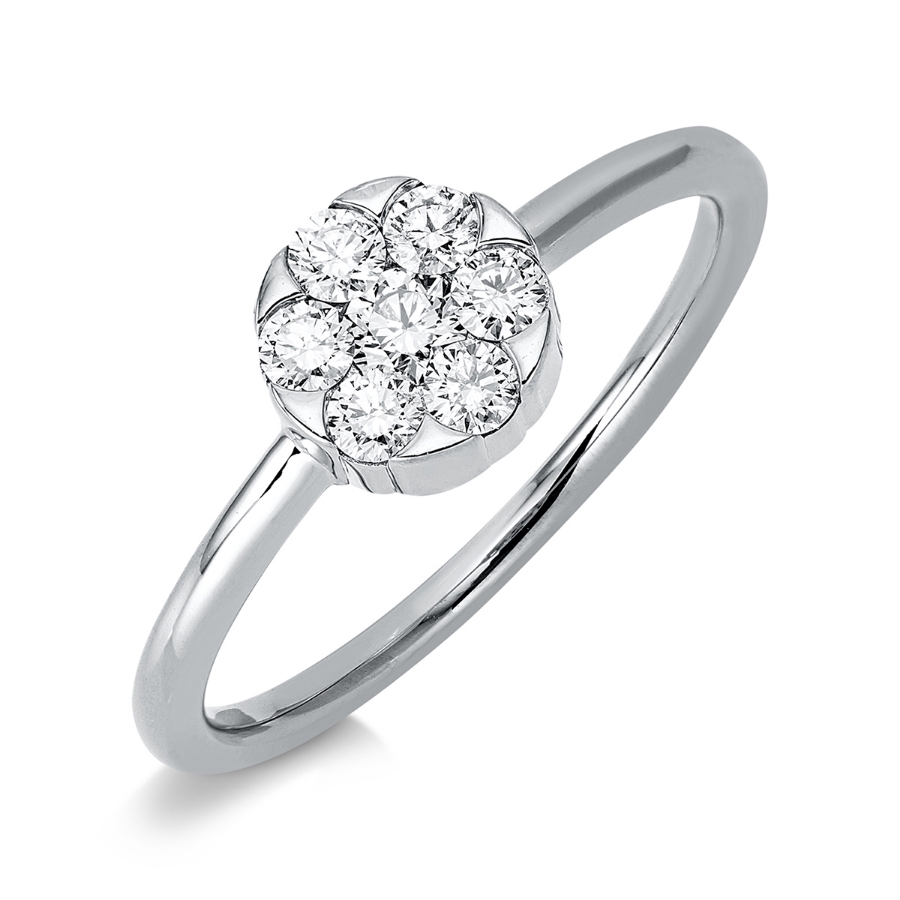 Ring 18 kt GG Kreis