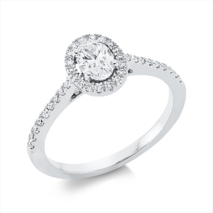 Ring 4er-Krappe 18 kt GG