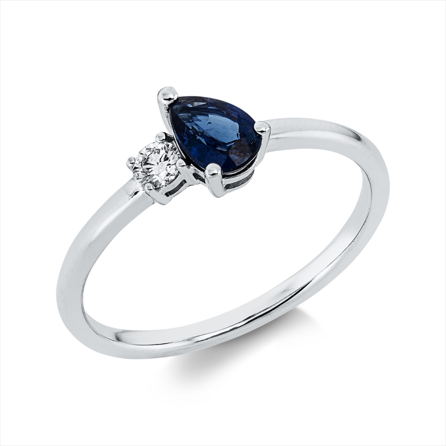 Ring 3er-Krappe 18 kt WG