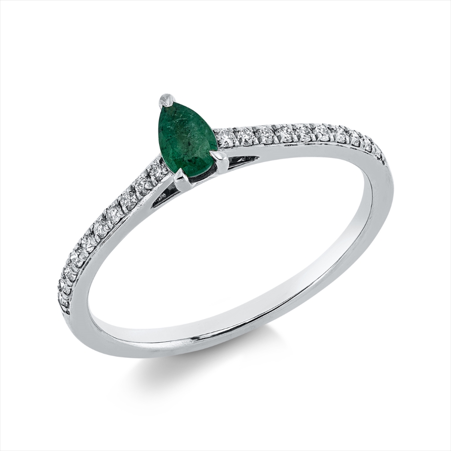 Ring 3er-Krappe 18 kt GG