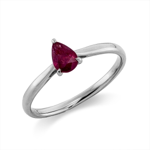 Ring 3er-Krappe 18 kt GG Tropfen