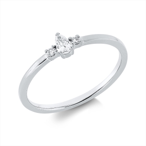 Ring 3er-Krappe 18 kt GG