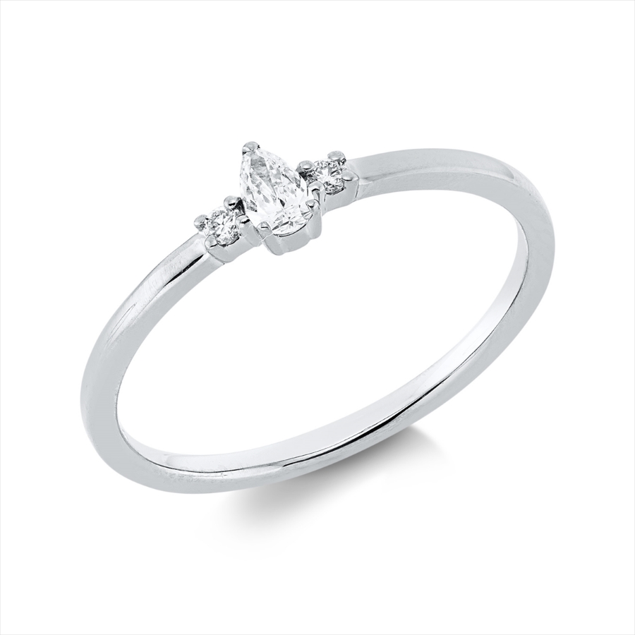 Ring 3er-Krappe 18 kt GG