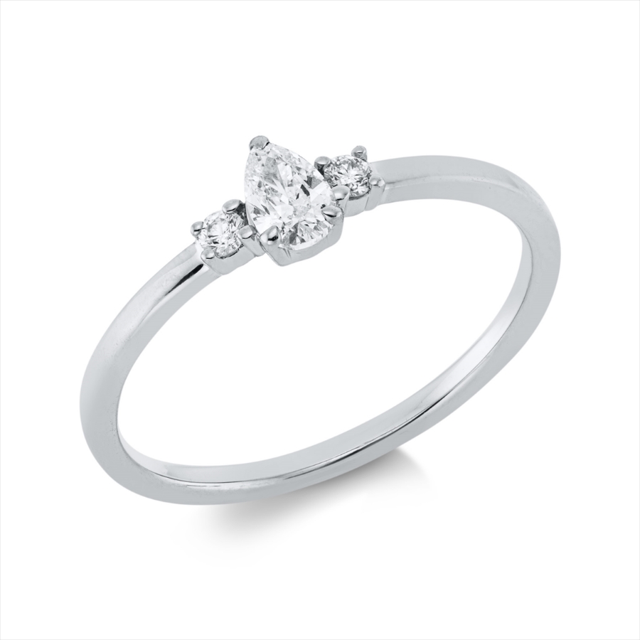 Ring 3er-Krappe 18 kt GG
