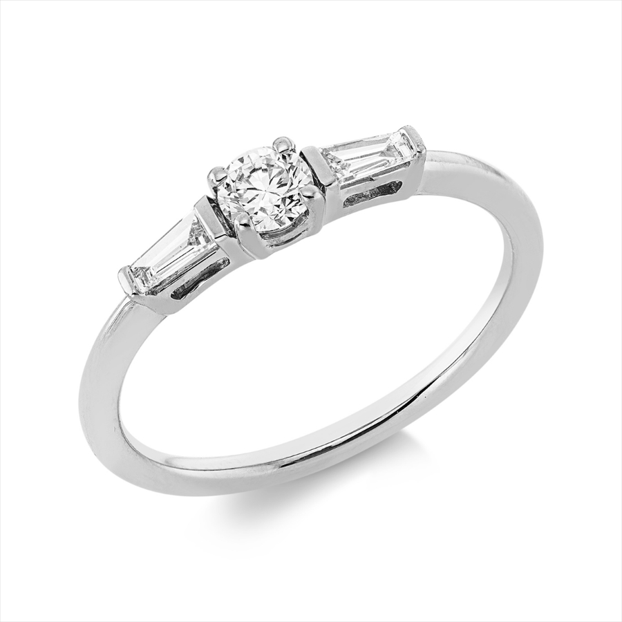 Ring 4er-Krappe 18 kt GG