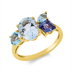Ring 18 kt GG