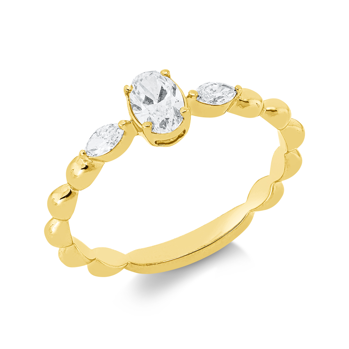 Ring 18 kt GG