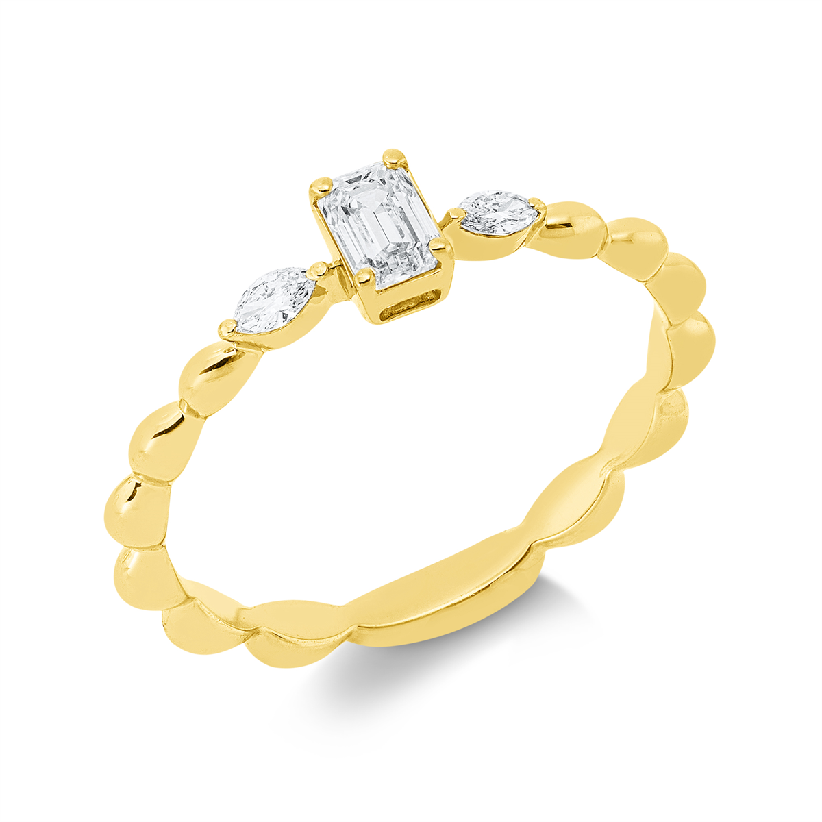 Ring 18 kt GG