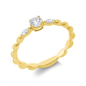 Ring 18 kt GG