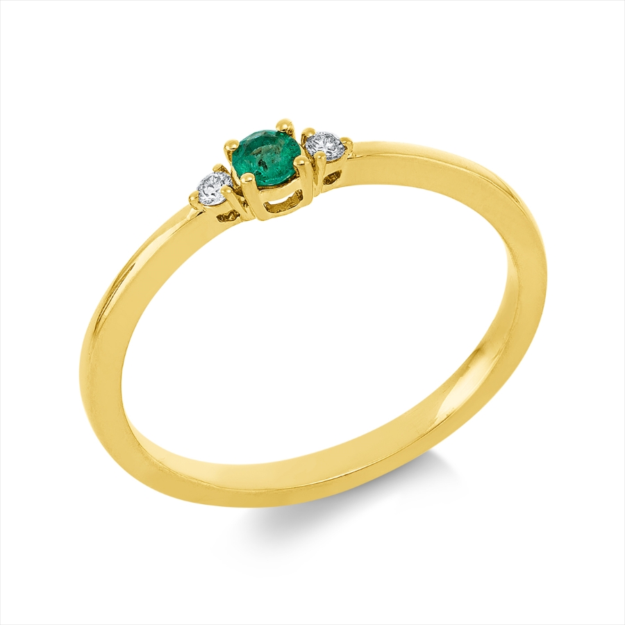 Ring 4er-Krappe 18 kt GG