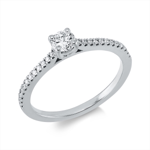 Ring 4er-Krappe 18 kt GG