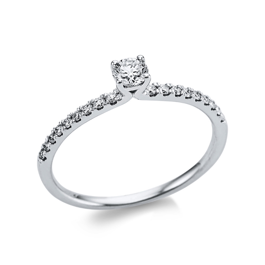 Ring 4er-Krappe 18 kt GG